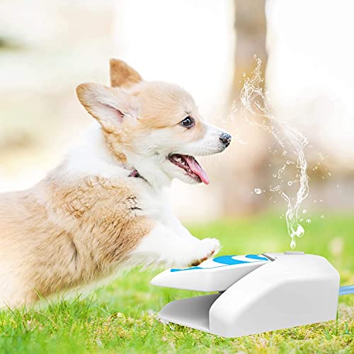 All For Paws Hunde-Wasserbrunnen, Hunde-Sprinkler, Pfotenaktiviert, Wasserbrunnen für den Außenbereich, zum Trinken von Hunden, Wasserspender für Haustiere von ALL FOR PAWS