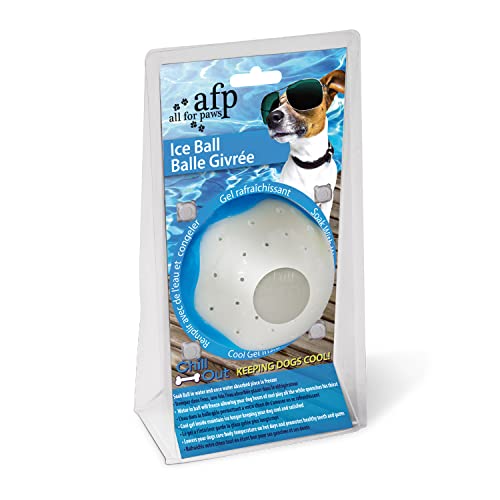 All for Paws Chill Out Ice Ball Kauspielzeug für Hunde, Größe M, 3 kg All for Paws Chill Out Ice Ball Kauspielzeug für Hunde, Größe M, 3 kg von ALL FOR PAWS