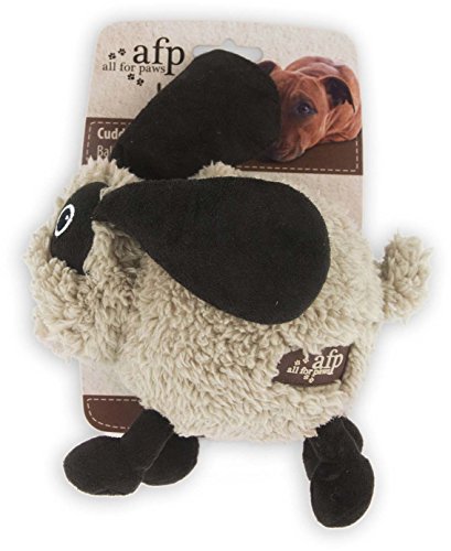 All for Paws Schäfchen-Kuschelball für Hunde, sortierte Farben, ca. 15,2 cm von ALL FOR PAWS
