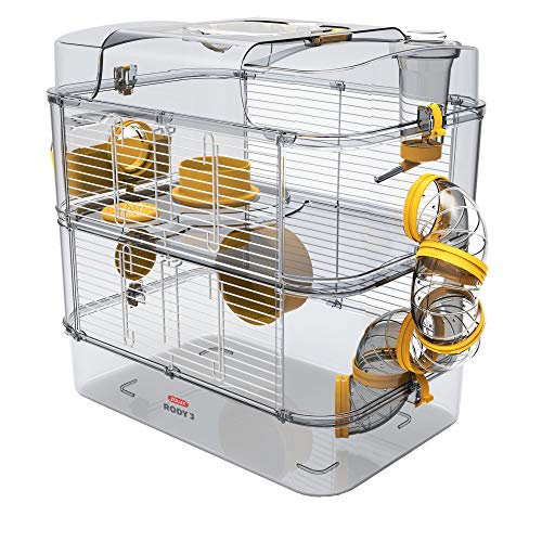 Zolux Käfig für Hamster, Mäuse, Rennmäuse, 3 Zoll Duo, Long 41 cm x larg 27 cm x haut 40.5 cm. von ALL FOR WAN'S LIFE