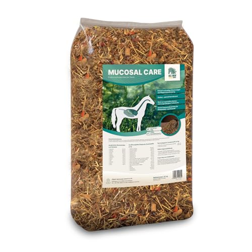 ALL-WIN® Horse MUCOSAL Care 15 kg | Getreidefreies Pferdefutter ohne Zuckerzusatz | Pferdemüsli mit Meeresalgen & Aminosäuren | Für magenempfindliche Pferde & gesunde Verdauung von ALL-WIN