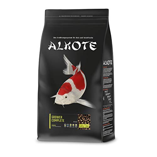 AL-KO-TE, 1-Jahreszeitenfutter für Koi, Sommer, Schwimmende Pellets, 6 mm, Hauptfutter Grower Complete, 3 kg von ALLCO Premium