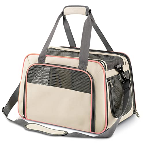 ALLSOPETS Faltbare Tragetaschen Hund Katze Reise Weichseitig Haustier Transportbox Haustiertasche Hund Mit Abnehmbarem Fleece Pad und Atmungsaktivem Mesh für Reisen Wandern Camping Gelb ALLSOPETS Faltbare Tragetaschen Hund Katze Reise Weichseitig Haustier Transportbox Haustiertasche Hund Mit Abnehmbarem Fleece Pad und Atmungsaktivem Mesh für Reisen Wandern Camping Gelb von ALLSOPETS