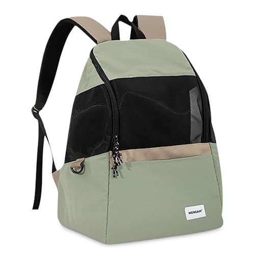 ALLSOPETS Haustier Tragerucksack Katzentasche Hunde Rucksack Haustier Fronttrage für Kleine Hunde Katzen Tragbarer Atmungsaktiver Bequemer Katzenrucksack zum Wandern Camping Reisen Grün ALLSOPETS Haustier Tragerucksack Katzentasche Hunde Rucksack Haustier Fronttrage für Kleine Hunde Katzen Tragbarer Atmungsaktiver Bequemer Katzenrucksack zum Wandern Camping Reisen Grün von ALLSOPETS