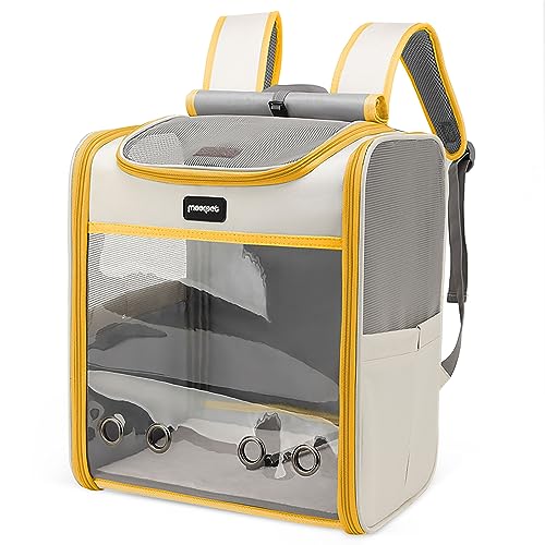 ALLSOPETS Haustierrucksack, Hunderucksack, Katzentragetasche mit abnehmbares Wendekissen, Faltbarer Komfort für Katzen und Hunde – Perfekt zum Reisen, Wandern und Spazierengehen, Gelb ALLSOPETS Haustierrucksack, Hunderucksack, Katzentragetasche mit abnehmbares Wendekissen, Faltbarer Komfort für Katzen und Hunde – Perfekt zum Reisen, Wandern und Spazierengehen, Gelb von ALLSOPETS