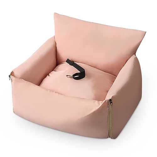 ALLSOPETS Hundesitz Komfortabler Hundebooster Autositz für kleine Hunde mit Sicherheitsleine Tragbares Hundebetten rutschfeste Hundetransportbox für die meisten Autos geeignet Rosa ALLSOPETS Hundesitz Komfortabler Hundebooster Autositz für kleine Hunde mit Sicherheitsleine Tragbares Hundebetten rutschfeste Hundetransportbox für die meisten Autos geeignet Rosa von ALLSOPETS