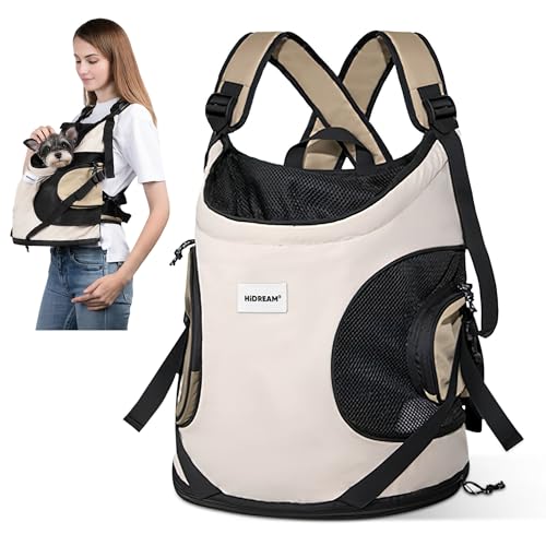 ALLSOPETS Hundetragerucksack, Tragbarer Haustiertragerucksack für Katzen Hunde Welpen, Integrierter Sicherheitsgurt, Ergonomisches Design, Atmungsaktiver Hunderucksack für Motorrad (Beige) ALLSOPETS Hundetragerucksack, Tragbarer Haustiertragerucksack für Katzen Hunde Welpen, Integrierter Sicherheitsgurt, Ergonomisches Design, Atmungsaktiver Hunderucksack für Motorrad (Beige) von ALLSOPETS