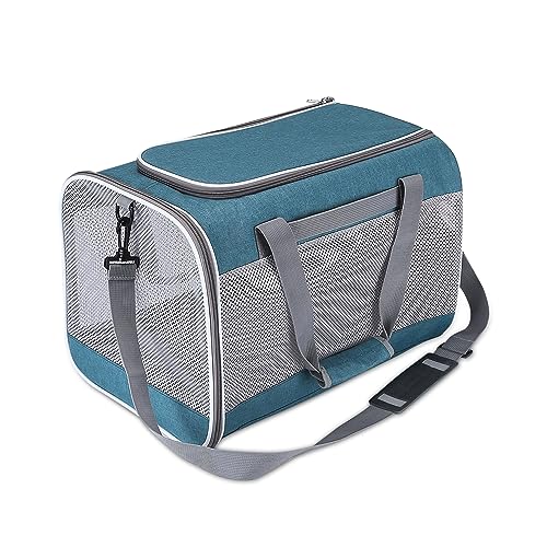 ALLSOPETS Transportbox Katze Hund, Faltbare Haustier Tragetasche, Tragbare Weiche Seiten Katzentrage, Atmungsaktives Netzgewebe, von Fluggesellschaften Zugelassen Haustier-Reisetasche Grün ALLSOPETS Transportbox Katze Hund, Faltbare Haustier Tragetasche, Tragbare Weiche Seiten Katzentrage, Atmungsaktives Netzgewebe, von Fluggesellschaften Zugelassen Haustier-Reisetasche Grün von ALLSOPETS