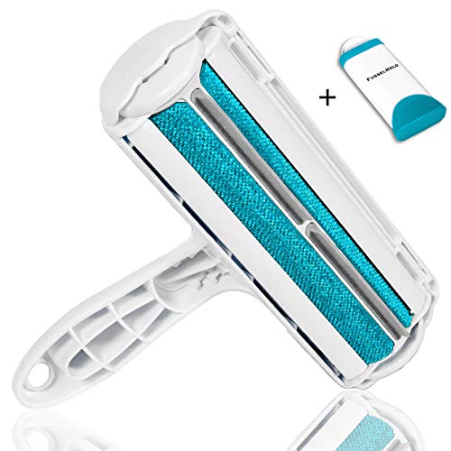 ALLTAGSHELD - Der FusselHeld ist die perfekte Fusselrolle, Fusselbürste zur Entfernung von Tierhaaren auf Textilien Aller Art - (1 Stück in blau) von ALLTAGSHELD