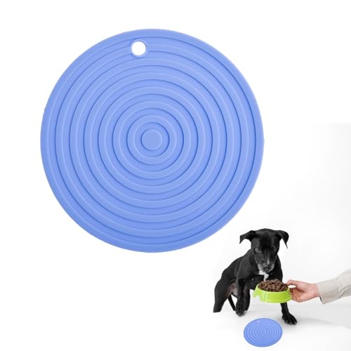 ALLY-MAGIC Y4CWCD Runde Silikon-Haustier-Platzsets, rutschfest, wasserdicht, Futtermatten für Hunde und Katzen, langlebige Futternapf-Tabletts, um Böden sauber zu halten, Haustierbedarf ALLY-MAGIC Y4CWCD Runde Silikon-Haustier-Platzsets, rutschfest, wasserdicht, Futtermatten für Hunde und Katzen, langlebige Futternapf-Tabletts, um Böden sauber zu halten, Haustierbedarf von ALLY-MAGIC