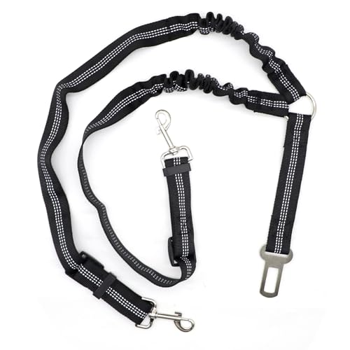 Y8GGSTAQD Doppelter Hunde-Sicherheitsgurt, verstellbar, elastisch, mit Anti-Schock-Bungee-Puffer, Haustier-Sicherheitsfessel, für Reisen und den täglichen Gebrauch Y8GGSTAQD Doppelter Hunde-Sicherheitsgurt, verstellbar, elastisch, mit Anti-Schock-Bungee-Puffer, Haustier-Sicherheitsfessel, für Reisen und den täglichen Gebrauch von ALLY-MAGIC