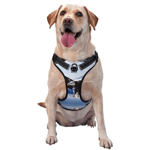 Eagle Haustier-Traktionsweste, Brustgurt, Geschirr, Outdoor, Spaziergang mit dem Hund Eagle Haustier-Traktionsweste, Brustgurt, Geschirr, Outdoor, Spaziergang mit dem Hund von ALLiYa
