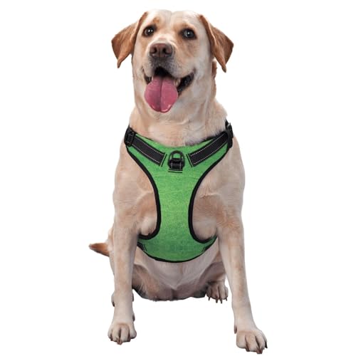Green Lawn Haustier-Traktionsweste, Brustgurt, Geschirr, Outdoor, Spaziergänge mit dem Hund Green Lawn Haustier-Traktionsweste, Brustgurt, Geschirr, Outdoor, Spaziergänge mit dem Hund von ALLiYa