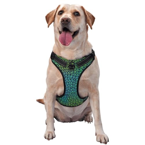 Traktionsweste mit Alligatorhaut, Brustgurt, Geschirr, Outdoor, Spaziergang mit dem Hund Traktionsweste mit Alligatorhaut, Brustgurt, Geschirr, Outdoor, Spaziergang mit dem Hund von ALLiYa