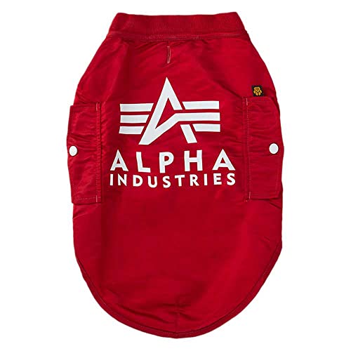Alpha Industries MA-1 Dog Jacket Backprint, RBF Red, L Alpha Industries MA-1 Dog Jacket Backprint, RBF Red, L von ALPHA INDUSTRIES