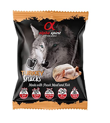 Alpha Spirit Snack de Pavo 50gr (24uds) von Alpha Spirit