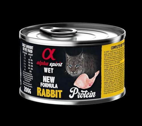 ALPHA SPIRIT Feline Kaninchendose, 6 x 200 g ALPHA SPIRIT Feline Kaninchendose, 6 x 200 g von ALPHA SPIRIT