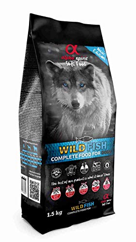 Alpha Spirit 3002201 Semi-Nassfutter, Wildfisch, 1,5 kg von Alpha Spirit