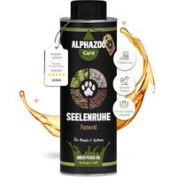 ALPHAZOO Seelenruhe Futteröl für Hunde und Katzen 250 ml von ALPHAZOO