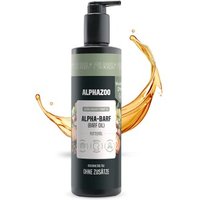 ALPHAZOO Alpha-Barf Futteröl für Hunde und Katzen 500 ml von ALPHAZOO