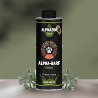 ALPHAZOO Alpha-Barf Futteröl für Hunde und Katzen 500 ml von ALPHAZOO