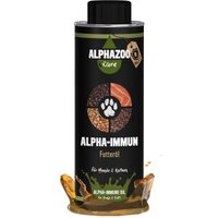 ALPHAZOO Alpha-Immun Futteröl für Hunde und Katzen 250 ml von ALPHAZOO