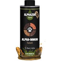 ALPHAZOO Alpha-Immun Futteröl für Hunde und Katzen 500 ml von ALPHAZOO