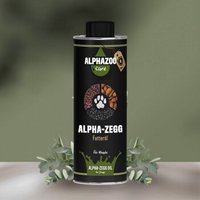 ALPHAZOO Alpha-Zegg Futteröl für Hunde und Katzen 500 ml von ALPHAZOO