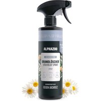 ALPHAZOO Brandlöscher Anti Juckreiz Spray für Hunde I Sanfte Beruhigung 500 ml von ALPHAZOO