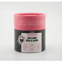 ALPHAZOO Ente Ohne Süß & Sauer 65g I Leckerli für Hunde von ALPHAZOO