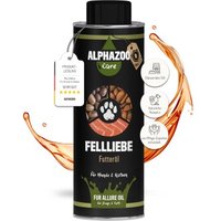 ALPHAZOO Fellliebe Futteröl für Hunde und Katzen 250 ml von ALPHAZOO