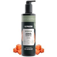 ALPHAZOO Premium Lachsöl für Hunde I Natürliches Omega-3 Fischöl 500 ml von ALPHAZOO