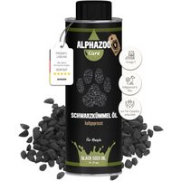 ALPHAZOO Premium Schwarzkümmelöl für Hunde 250 ml von ALPHAZOO
