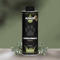 ALPHAZOO Premium Schwarzkümmelöl für Hunde 500 ml von ALPHAZOO
