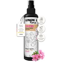 ALPHAZOO Zeck-Attack 200ml - Zeckenspray für Hunde, Katzen, Haus- und Hoftiere 100 ml von ALPHAZOO