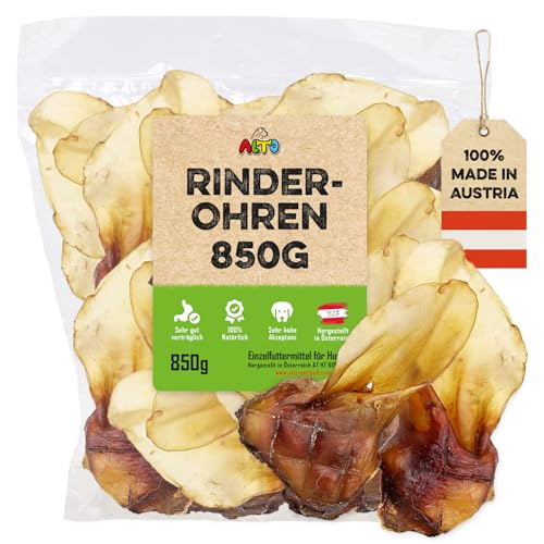 ALTO – Große Rinderohren mit Muschel für Hunde – Qualität aus Österreich – getrocknete Rinderohren für große Hunde 850g ALTO – Große Rinderohren mit Muschel für Hunde – Qualität aus Österreich – getrocknete Rinderohren für große Hunde 850g von ALTO