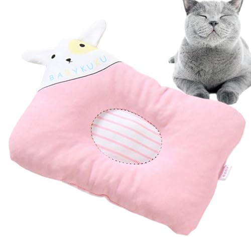 ALWIDA Katzen-Nackenkissen, weiches beruhigendes Haustier-Kissen, unterstützt den Hals von Haustieren, Indoor-Katzen, kleinen Hunden, Welpen, Kätzchen zum Schlafen ALWIDA Katzen-Nackenkissen, weiches beruhigendes Haustier-Kissen, unterstützt den Hals von Haustieren, Indoor-Katzen, kleinen Hunden, Welpen, Kätzchen zum Schlafen von ALWIDA