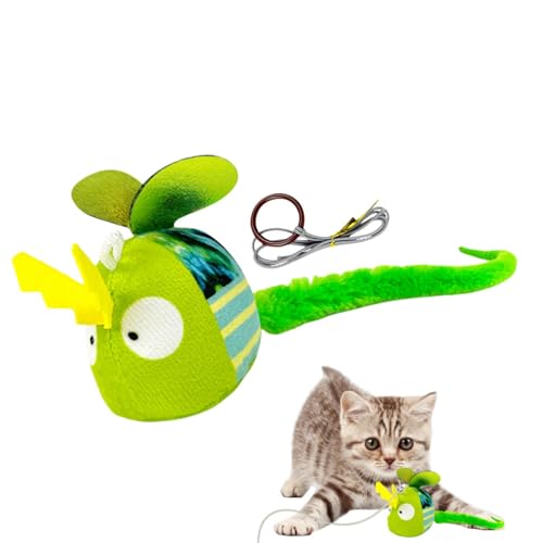 ALWIDA Katzenminze-Spielzeug für Katzen, Plüsch-Katzen-Geräusch-Spielzeug, interaktives Katzenminze-Spielzeug für Indoor-Kätzchen, Plüsch-Katzenminze, Zwitscher-Spielzeug, hängbares ALWIDA Katzenminze-Spielzeug für Katzen, Plüsch-Katzen-Geräusch-Spielzeug, interaktives Katzenminze-Spielzeug für Indoor-Kätzchen, Plüsch-Katzenminze, Zwitscher-Spielzeug, hängbares von ALWIDA