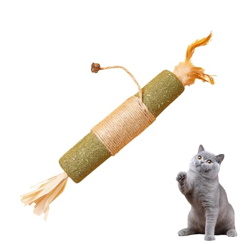 ALWIDA Katzenminzestäbchen für Katzen, groß, natürlich, interaktiv, Katzenspielzeug, Zahnreinigung, Katzenminzestäbchen, Zahnpflege, Katzenleckerli-Katzenspielzeug, Katzenkauen, beruhigende Katze, ALWIDA Katzenminzestäbchen für Katzen, groß, natürlich, interaktiv, Katzenspielzeug, Zahnreinigung, Katzenminzestäbchen, Zahnpflege, Katzenleckerli-Katzenspielzeug, Katzenkauen, beruhigende Katze, von ALWIDA