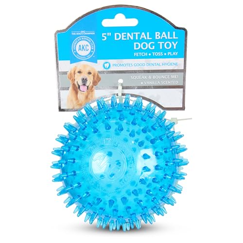 AMERICAN KENNEL CLUB AKC Candy Color TPR Dental-Hundespielzeug, quietschender Ball, Ring oder Knochen, Vanilleduft, fördert gesunde Zähne und Zahnfleisch, verschiedene Farben AMERICAN KENNEL CLUB AKC Candy Color TPR Dental-Hundespielzeug, quietschender Ball, Ring oder Knochen, Vanilleduft, fördert gesunde Zähne und Zahnfleisch, verschiedene Farben von AMERICAN KENNEL CLUB