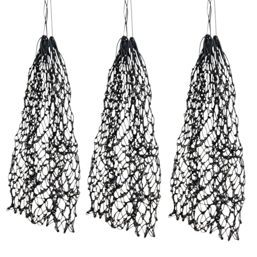AMKA 3X Heunetz engmaschig 3x3 cm Set für artgerechte Fütterung Pferde 100 cm von AMKA