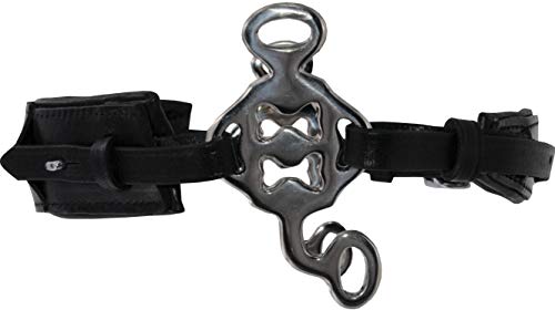 AMKA Hackamore gebisslos aus Leder 3fach verstellbar mit Barock Anzügen AMKA Hackamore gebisslos aus Leder 3fach verstellbar mit Barock Anzügen von AMKA