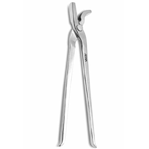 AMKA Huf Nagelzange Nietzange Krokodilzange Edelstahl 33 cm lang 041/520 von AMKA