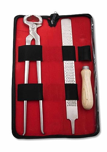 AMKA Hufbeschlag Tasche Werkzeug Set mit 3 Teilen Hufschmied Hufpflege Werkzeuge AMKA Hufbeschlag Tasche Werkzeug Set mit 3 Teilen Hufschmied Hufpflege Werkzeuge von AMKA