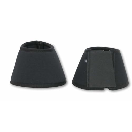 AMKA Hufglocken aus Neopren Hufschutz Springglocken schwarz *** von AMKA