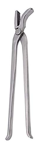 AMKA Hufnietzange Edelstahl 33 cm lang 13 Nietzange Pferdehuf Krokodilzange von AMKA