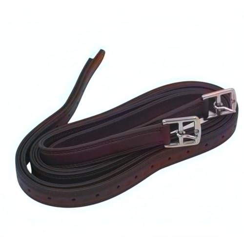 AMKA Lemico Steigbügelriemen braun, Butterfly Steigbügelriemen, 150 cm AMKA Lemico Steigbügelriemen braun, Butterfly Steigbügelriemen, 150 cm von AMKA