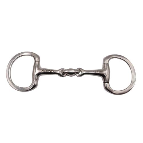 AMKA Olivenkopfgebiss doppelt gebrochen Edelstahl 16 mm, Flache Ringe AMKA Olivenkopfgebiss doppelt gebrochen Edelstahl 16 mm, Flache Ringe von AMKA