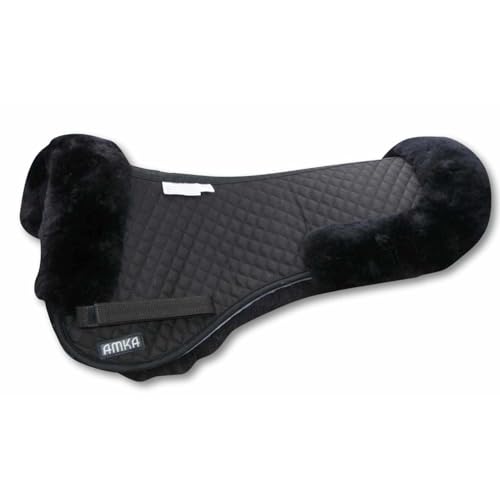 AMKA PRO Lammfell Sattelkissen Sattelunterlage mit Fellkranz AMKA PRO Lammfell Sattelkissen Sattelunterlage mit Fellkranz von AMKA