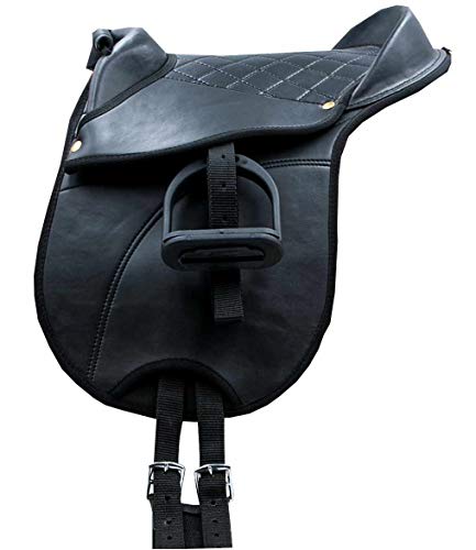 AMKA Reitkissen Shetty Sattel Gr. Shetty 4teilig anpassbar Sattel für Kinder komplett mit Riemen, Steigbügel und Sattelgurt auch für Holzpferde geeignetes Sattelset AMKA Reitkissen Shetty Sattel Gr. Shetty 4teilig anpassbar Sattel für Kinder komplett mit Riemen, Steigbügel und Sattelgurt auch für Holzpferde geeignetes Sattelset von AMKA